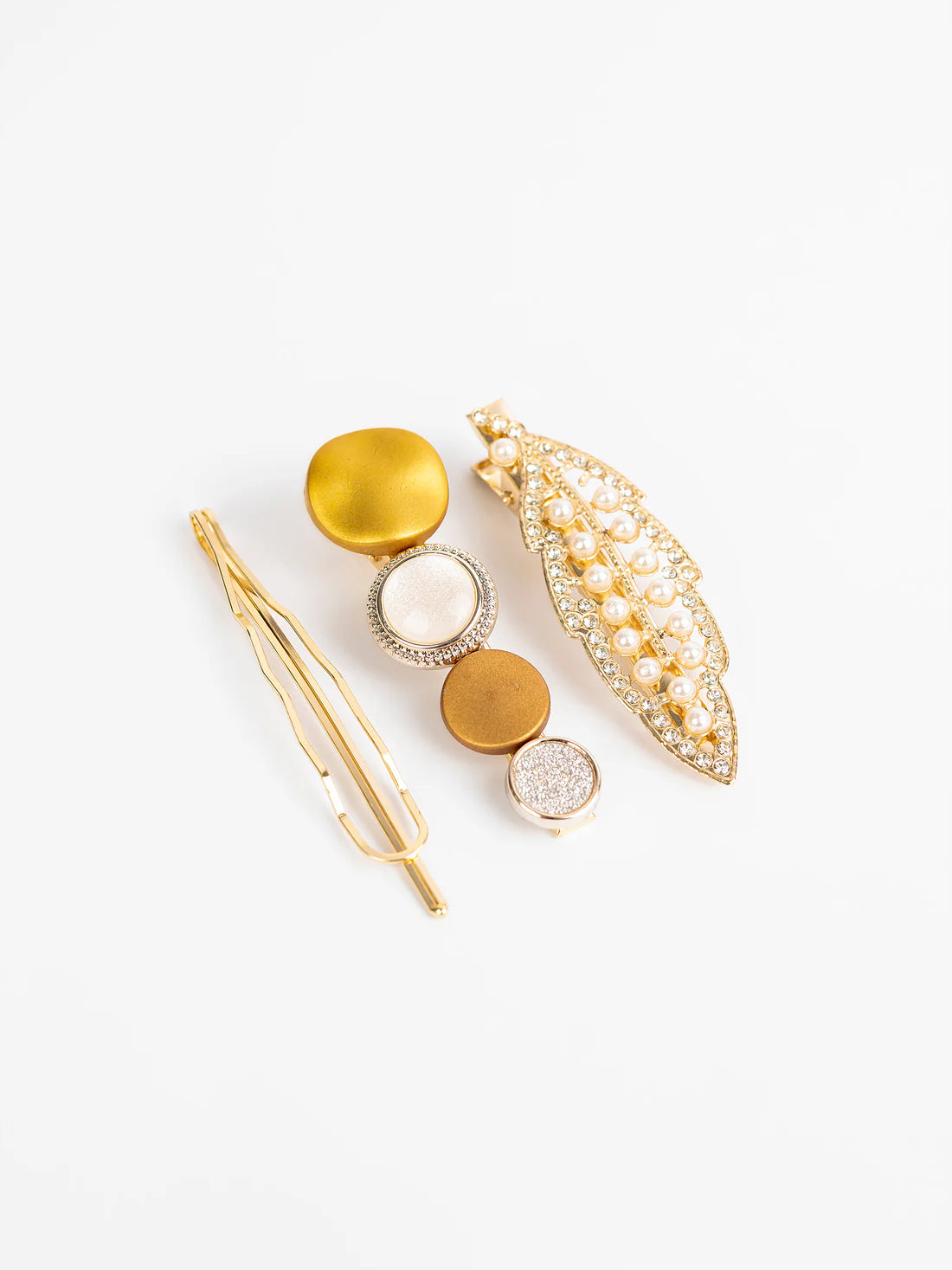 Leaf Hair Clip Set